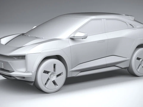 Mahindra BE 6 2025 3D Model