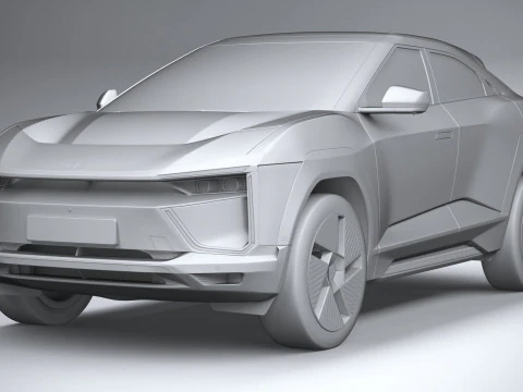 Mahindra BE 6 2025 3D Model