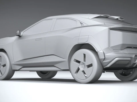 Mahindra BE 6 2025 3D Model