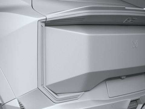 Mahindra BE 6 2025 Modello 3D