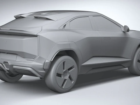 Mahindra BE 6 2025 3D Model