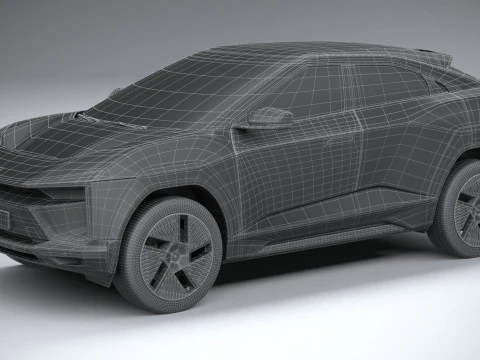 Mahindra BE 6 2025 3D Model