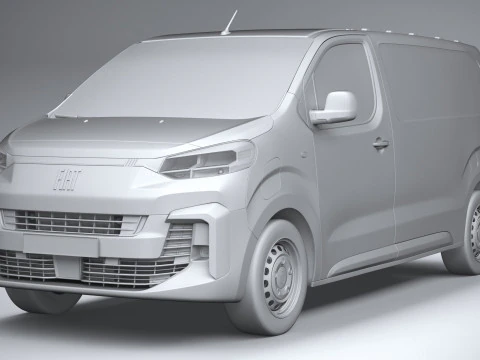 Fiat Scudo L2 2024 3D Model