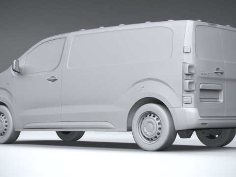 Fiat Scudo L2 2024 3D Модель