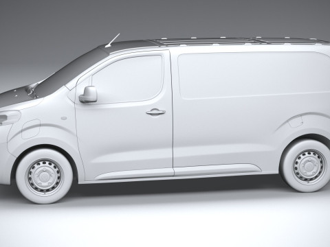 Fiat Scudo L2 2024 3D Модель