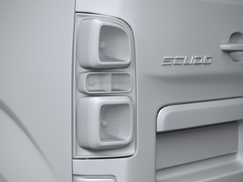 Fiat Scudo L2 2024 3D Модель
