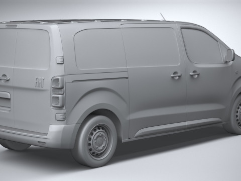 Fiat Scudo L2 2024 3D Модель