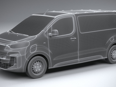Fiat Scudo L2 2024 3D Модель