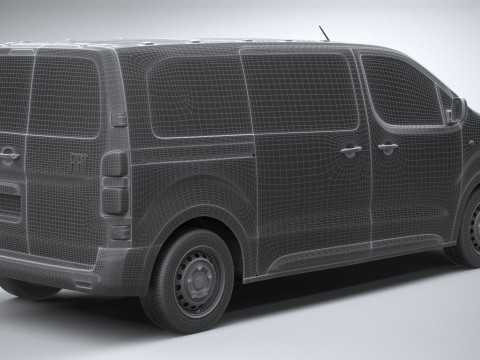 Fiat Scudo L2 2024 3D Модель