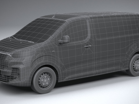 Fiat Scudo L2 2024 3D Модель