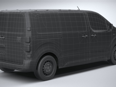 Fiat Scudo L2 2024 3D Модель