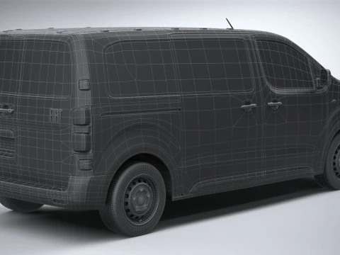 Fiat Scudo L2 2024 3D Model