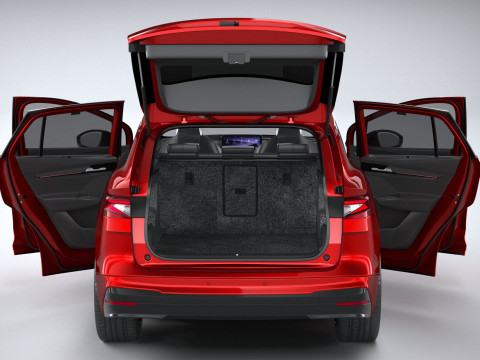Skoda Enyaq with Interior 2025 3D 模型