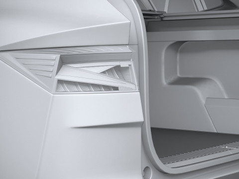 Skoda Enyaq with Interior 2025 3D 模型