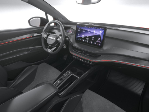 Skoda Enyaq with Interior 2025 3D 模型