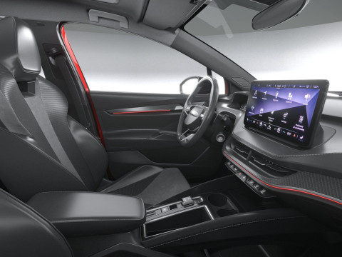 Skoda Enyaq with Interior 2025 3D 模型