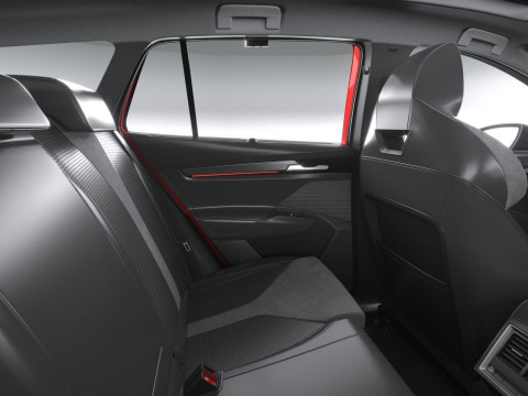 Skoda Enyaq with Interior 2025 3D 模型