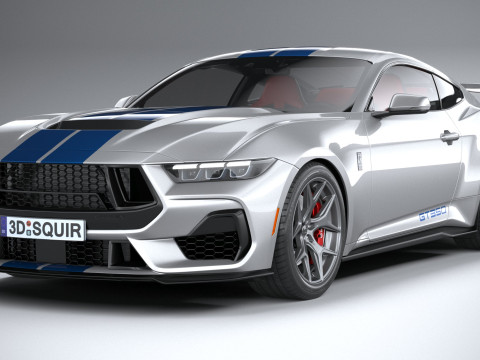 Shelby GT350 2025 Model 3D