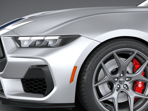 Shelby GT350 2025 Model 3D
