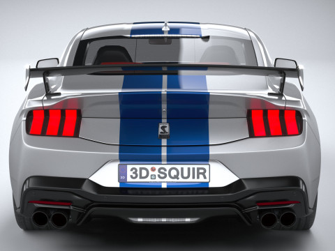 Shelby GT350 2025 Model 3D