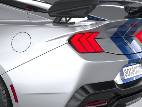 Shelby GT350 2025 Model 3D