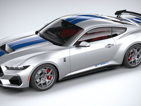 Shelby GT350 2025 Model 3D