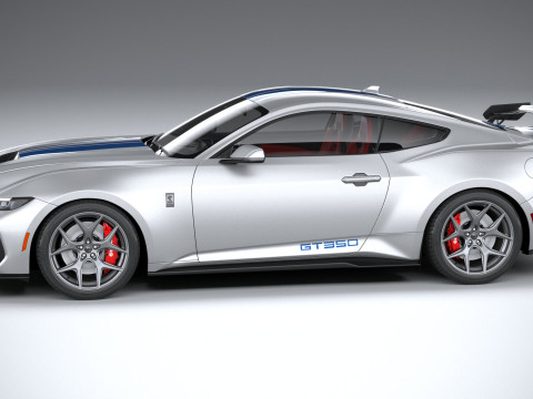 Shelby GT350 2025 Model 3D