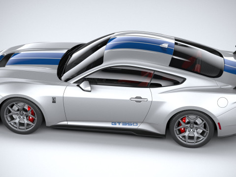 Shelby GT350 2025 Model 3D