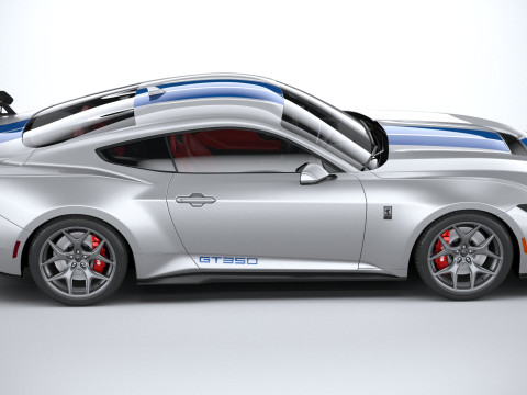 Shelby GT350 2025 Model 3D