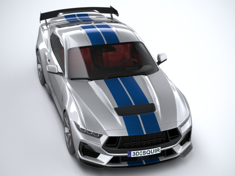 Shelby GT350 2025 Model 3D