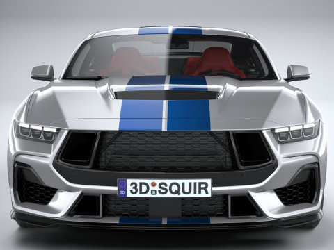 Shelby GT350 2025 Model 3D