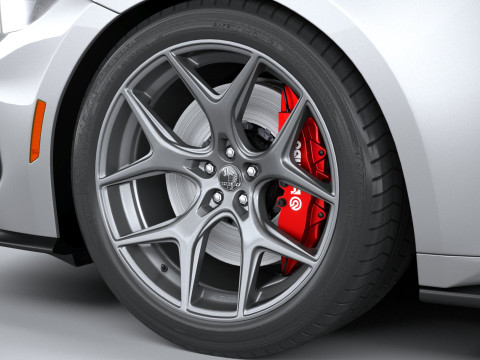 Shelby GT350 2025 Model 3D