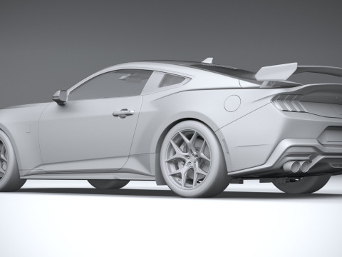 Shelby GT350 2025 Model 3D