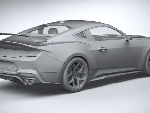Shelby GT350 2025 Model 3D