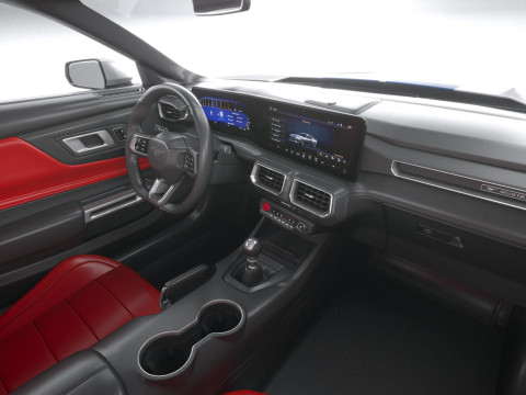 Shelby GT350 2025 Model 3D