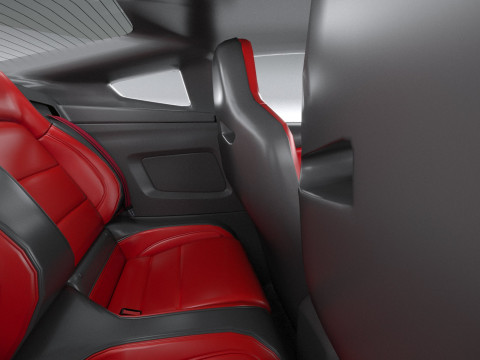 Shelby GT350 2025 Model 3D