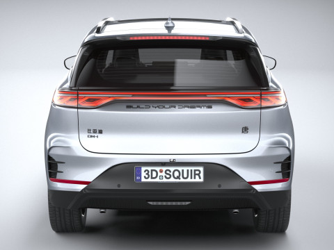 BYD Tang DM-i 2025 3D Model