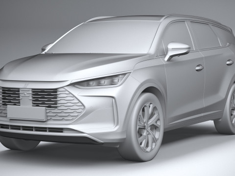 BYD Tang DM-i 2025 3D Model