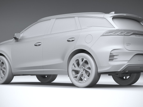 BYD Tang DM-i 2025 3D Model