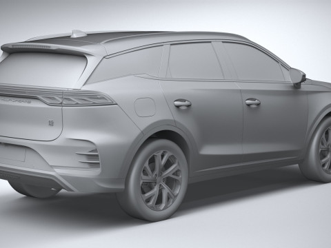 BYD Tang DM-i 2025 3D Model