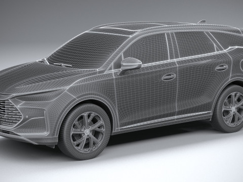BYD Tang DM-i 2025 3D Model