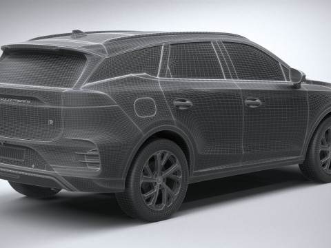 BYD Tang DM-i 2025 3D Model