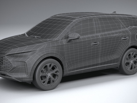 BYD Tang DM-i 2025 3D Model