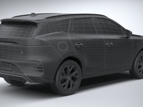 BYD Tang DM-i 2025 3D Model