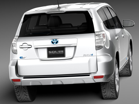 Toyota RAV4 EV 2013 3D Modell