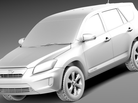 Toyota RAV4 EV 2013 3D Modell