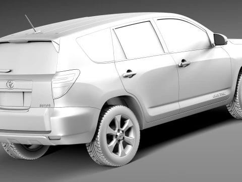 Toyota RAV4 EV 2013 3D Model
