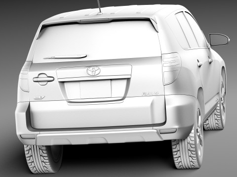 Toyota RAV4 EV 2013 3D Modell