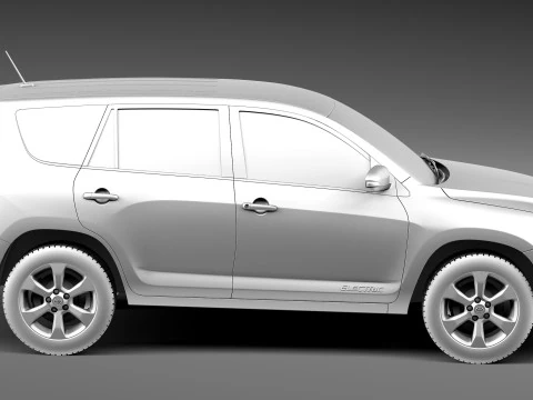Toyota RAV4 EV 2013 3D Model
