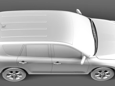 Toyota RAV4 EV 2013 3D Model